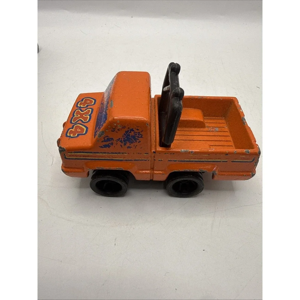 Vintage Lot of 4 Mattel Tonka  Fire Trucks‎ & Dumper Diecast Toy Vehicles 1979